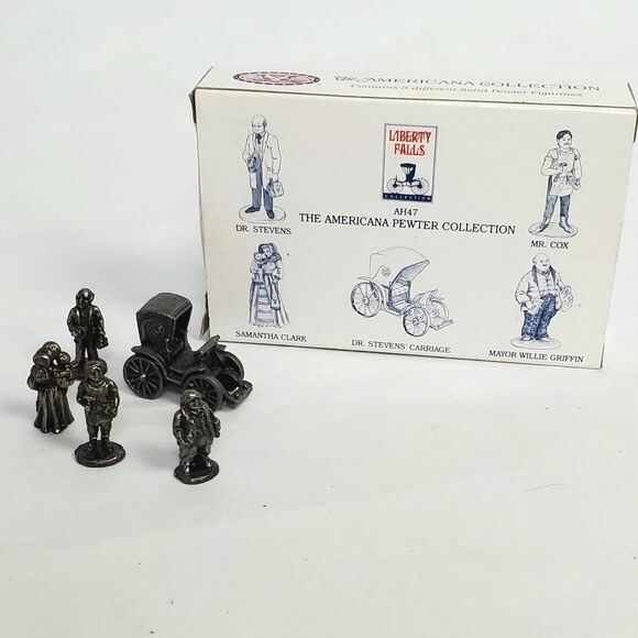 Liberty Falls Americana Pewter AH47 Dr. Stevens Set - Picture 1 of 4